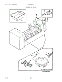 10 - Freezer Ice Maker parts for Electrolux Refrigerator EI28BS65KSGA from AppliancePartsPros.com