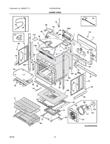 04 - Lower Oven parts for Electrolux Oven EI30EW45PSB from AppliancePartsPros.com