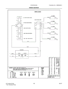 08 - Wiring Diagram parts for Electrolux Range EI30GF45QSD from AppliancePartsPros.com