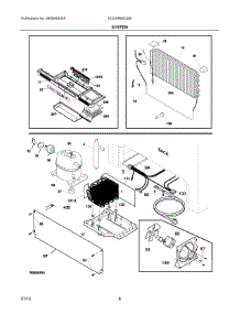 04 - System parts for Electrolux Refrigerator EI32AR80QSB from AppliancePartsPros.com