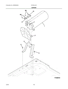 06 - Burner parts for Electrolux Dryer EIED50LIW1 from AppliancePartsPros.com