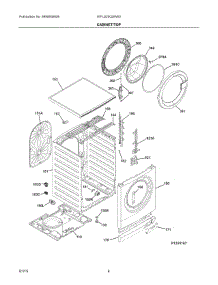 03 - Cabinet / Top parts for Electrolux Washer EIFLS20QSW00 from AppliancePartsPros.com