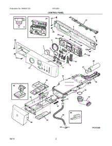 02 - Control Panel parts for Electrolux Washer EIFLS55IMB1 from AppliancePartsPros.com