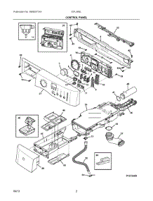 02 - Control Panel parts for Electrolux Washer EIFLS60LT1 from AppliancePartsPros.com