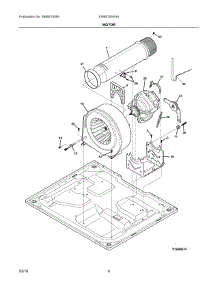 05 - Motor parts for Electrolux Laundry Center EIMED55IIW3 from AppliancePartsPros.com