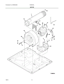 05 - Motor parts for Electrolux Dryer EIMED60LSS3 from AppliancePartsPros.com