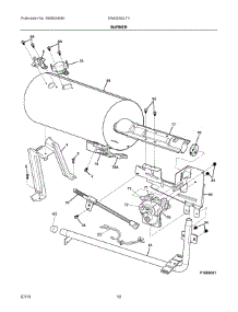 06 - Burner parts for Electrolux Laundry Center EIMGD60LT3 from AppliancePartsPros.com