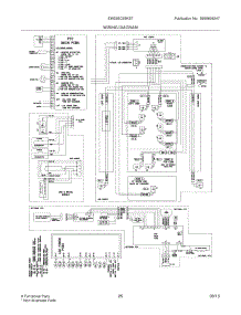 21 - Wiring Diagram parts for Electrolux Refrigerator EW23BC85KS7 from AppliancePartsPros.com