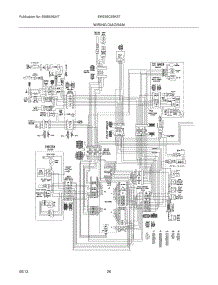 22 - Wiring Diagram parts for Electrolux Refrigerator EW23BC85KS7 from AppliancePartsPros.com