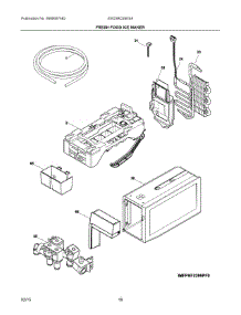 09 - Fresh Food Ice Maker parts for Electrolux Refrigerator EW23BC85KS8 from AppliancePartsPros.com