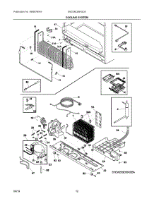 06 - Cooling System parts for Electrolux Refrigerator EW23BC85KSDA from AppliancePartsPros.com