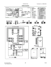 11 - Wiring Diagram parts for Electrolux Refrigerator EW23BC87SS0 from AppliancePartsPros.com
