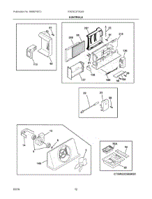 06 - Controls parts for Electrolux Refrigerator EW23CS75QS0 from AppliancePartsPros.com
