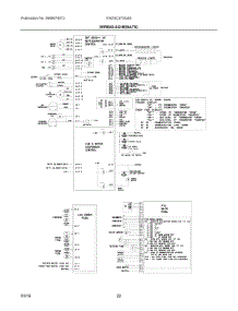 11 - Wiring Schematic parts for Electrolux Refrigerator EW23CS75QS0 from AppliancePartsPros.com