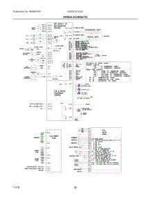 11 - Wiring Schematic parts for Electrolux Refrigerator EW23CS75QS1 from AppliancePartsPros.com