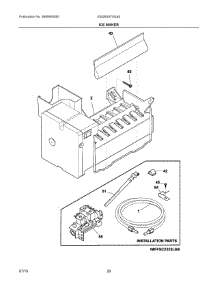 10 - Ice Maker parts for Electrolux Refrigerator EW26SS75QS0 from AppliancePartsPros.com