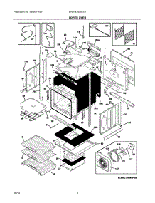 04 - Lower Oven parts for Electrolux Oven EW27EW65PSB from AppliancePartsPros.com