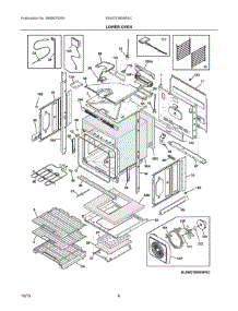 04 - Lower Oven parts for Electrolux Oven EW27EW65PSC from AppliancePartsPros.com
