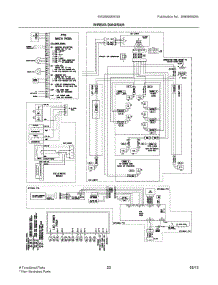12 - Wiring Diagram parts for Electrolux Refrigerator EW28BS85KS8 from AppliancePartsPros.com