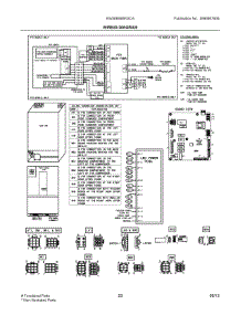 12 - Wiring Diagram parts for Electrolux Refrigerator EW28BS85KSCA from AppliancePartsPros.com