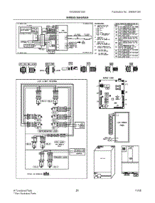 11 - Wiring Diagram parts for Electrolux Refrigerator EW28BS87SS0 from AppliancePartsPros.com