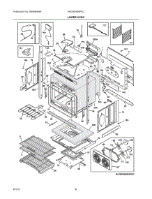 04 - Lower Oven parts for Electrolux Oven EW30EW65PSC from AppliancePartsPros.com