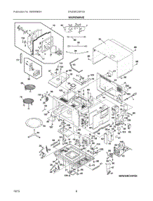 03 - Microwave parts for Electrolux Microwave EW30MC65PSB from AppliancePartsPros.com