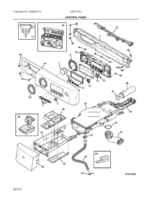 02 - Control Panel parts for Electrolux Washer EWFLS70JIW1 from AppliancePartsPros.com