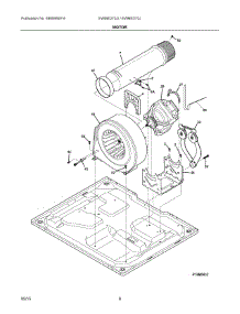 05 - Motor parts for Electrolux Dryer EWMED70JSS4 from AppliancePartsPros.com