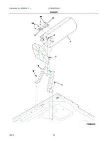 06 - Burner parts for Frigidaire Dryer CFQE4000QW0 from AppliancePartsPros.com