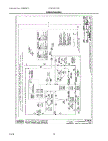 07 - Wiring Diagram parts for Frigidaire Laundry Center CFRE1001PW0 from AppliancePartsPros.com