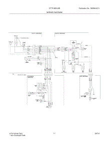 11 - Wiring Diagram parts for Frigidaire Refrigerator CFTR1826LMB from AppliancePartsPros.com