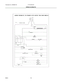 06 - Wiring Schematic parts for Frigidaire Refrigerator CFTR1826LMH from AppliancePartsPros.com