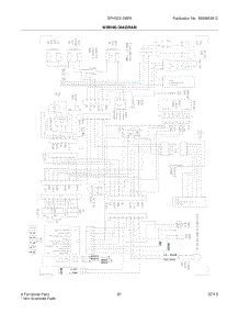 21 - Wiring Diagram parts for Frigidaire Refrigerator DFHS2313MF9 from AppliancePartsPros.com