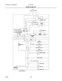 11 - Wiring Schematic parts for Frigidaire Refrigerator DFHS2313MFFA from AppliancePartsPros.com