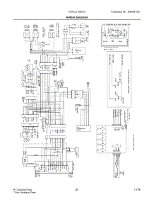 12 - Wiring Diagram parts for Frigidaire Refrigerator DFHS2313MFJA from AppliancePartsPros.com