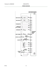 14 - Wiring Diagram parts for Frigidaire Dishwasher DGBD2438PF0A from AppliancePartsPros.com