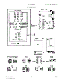 11 - Wiring Diagram parts for Frigidaire Refrigerator DGHF2360PF3A from AppliancePartsPros.com