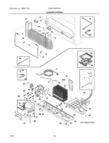 06 - Cooling System parts for Frigidaire Refrigerator DGHF2360PF6A from AppliancePartsPros.com