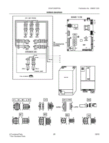 11 - Wiring Diagram parts for Frigidaire Refrigerator DGHF2360PF6A from AppliancePartsPros.com