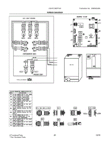 11 - Wiring Diagram parts for Frigidaire Refrigerator DGHF2360PFAA from AppliancePartsPros.com