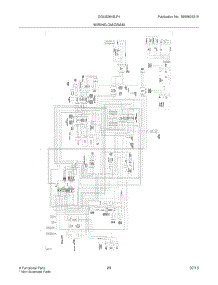 21 - Wiring Diagram parts for Frigidaire Refrigerator DGUS2645LF4 from AppliancePartsPros.com