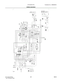 12 - Wiring Diagram parts for Frigidaire Refrigerator DGUS2645LF6A from AppliancePartsPros.com