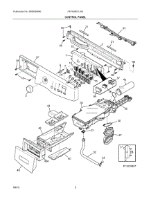 02 - Control Panel parts for Frigidaire Laundry Center FAFW3801LW5 from AppliancePartsPros.com