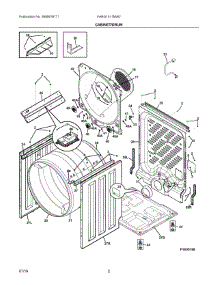 02 - Cabinet / Drum parts for Frigidaire Laundry Center FARG1011MW2 from AppliancePartsPros.com