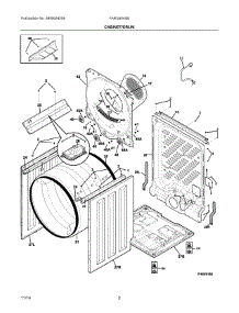 02 - Cabinet / Drum parts for Frigidaire Dryer FARG4044MW1 from AppliancePartsPros.com