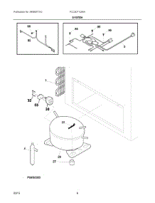 04 - System parts for Frigidaire Freezer FCCS071QWA from AppliancePartsPros.com