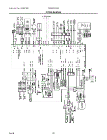 10 - Wiring Diagram parts for Frigidaire Refrigerator FDBC2250SS0 from AppliancePartsPros.com