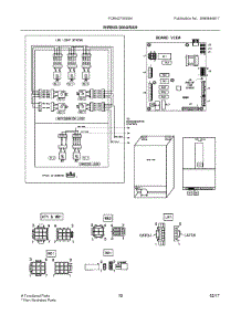 10 - Wiring Diagram parts for Frigidaire Refrigerator FDBN2750SS4 from AppliancePartsPros.com