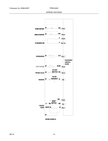 14 - Wiring Diagram parts for Frigidaire Dishwasher FFBD2406NS2A from AppliancePartsPros.com